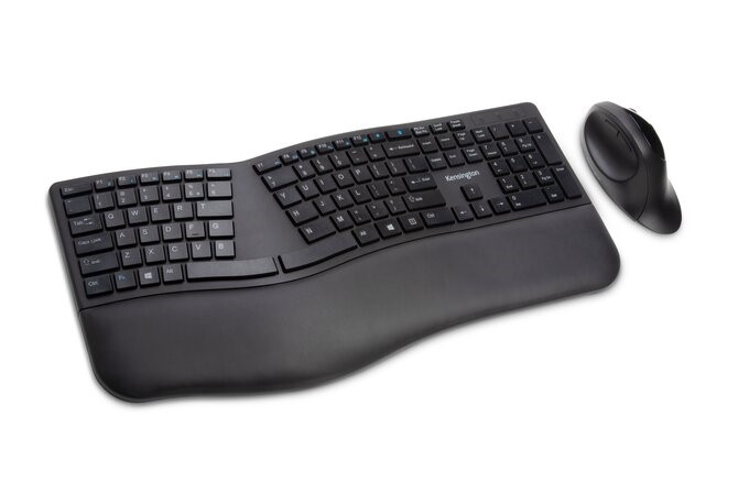 Kensington Pro Fit Ergo Wireless Keyboard & Mouse Combo